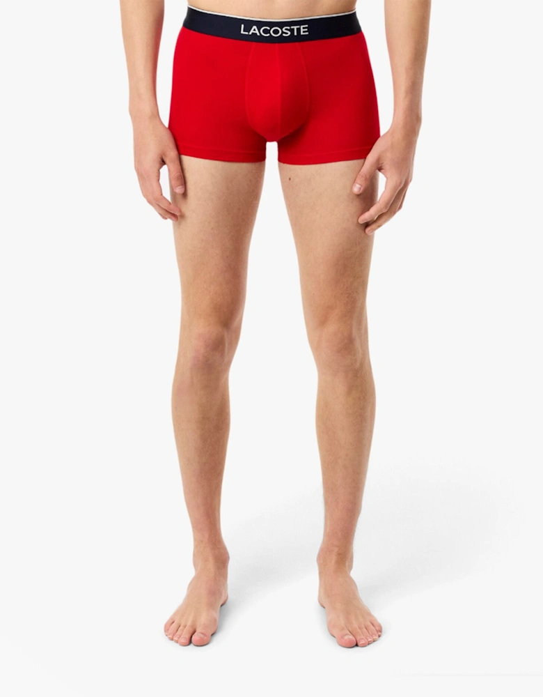 3 Pack Trunks Mens Trunks Methylene/Silver Chine/Red
