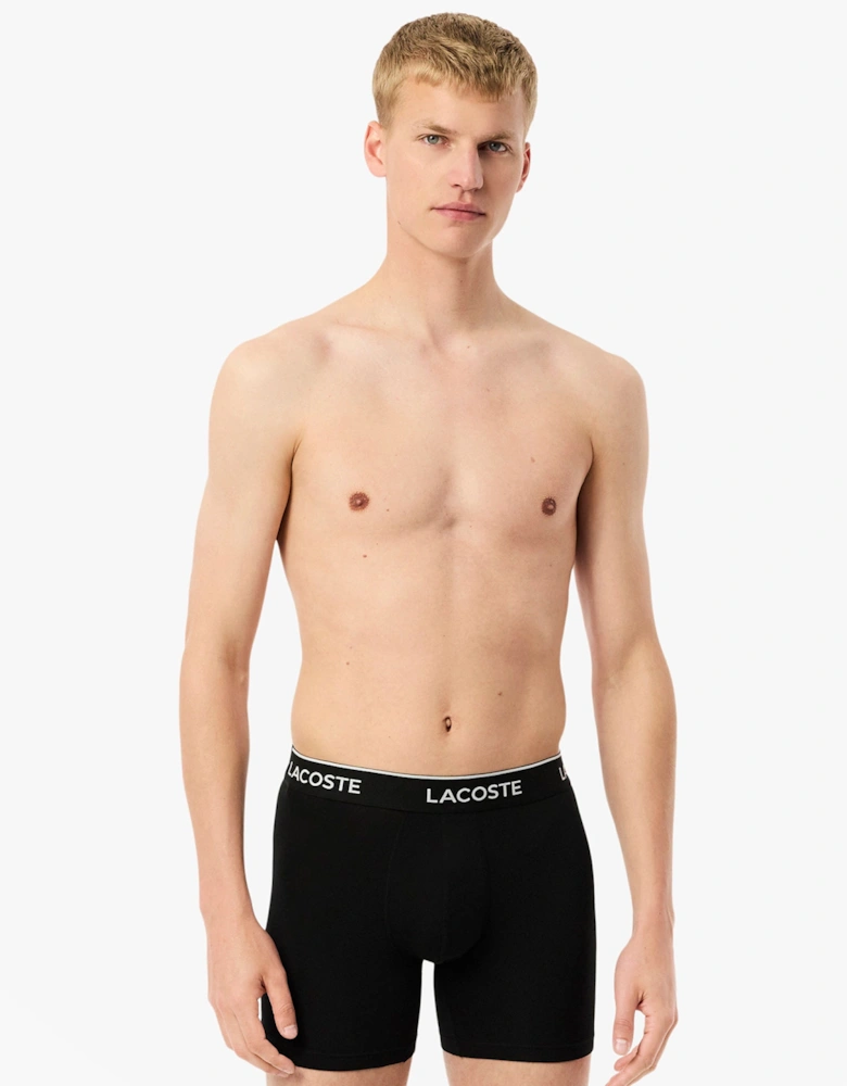 3 Pack Boxer Briefs Mens Boxer Briefs Black