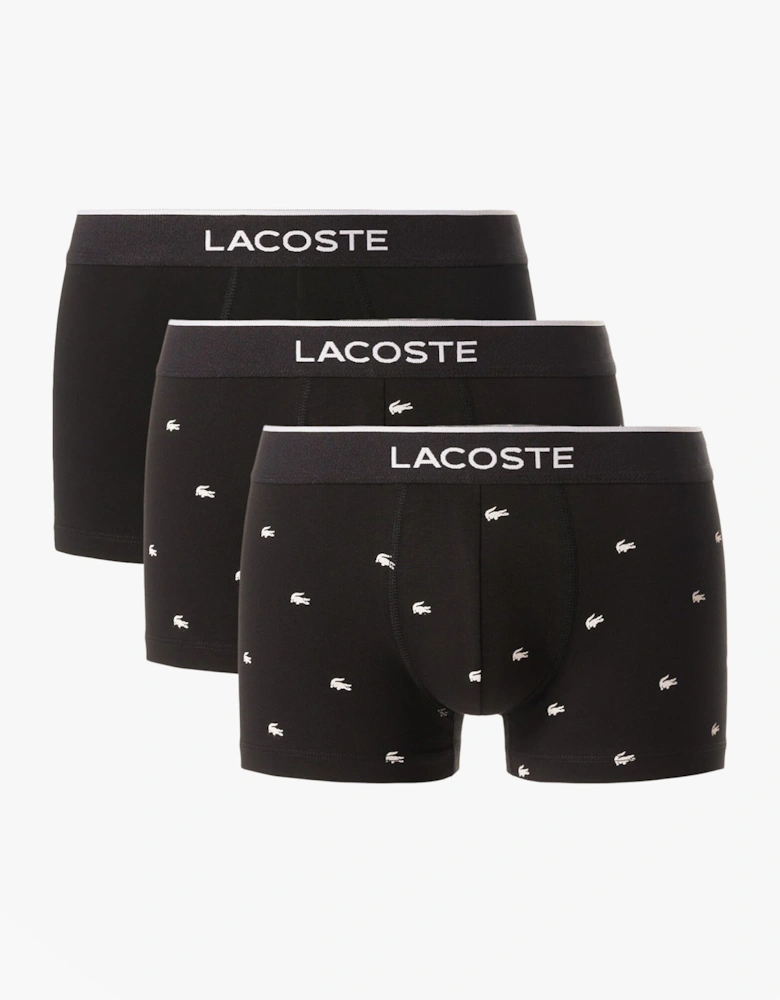3 Pack Trunks Mens Trunks Black
