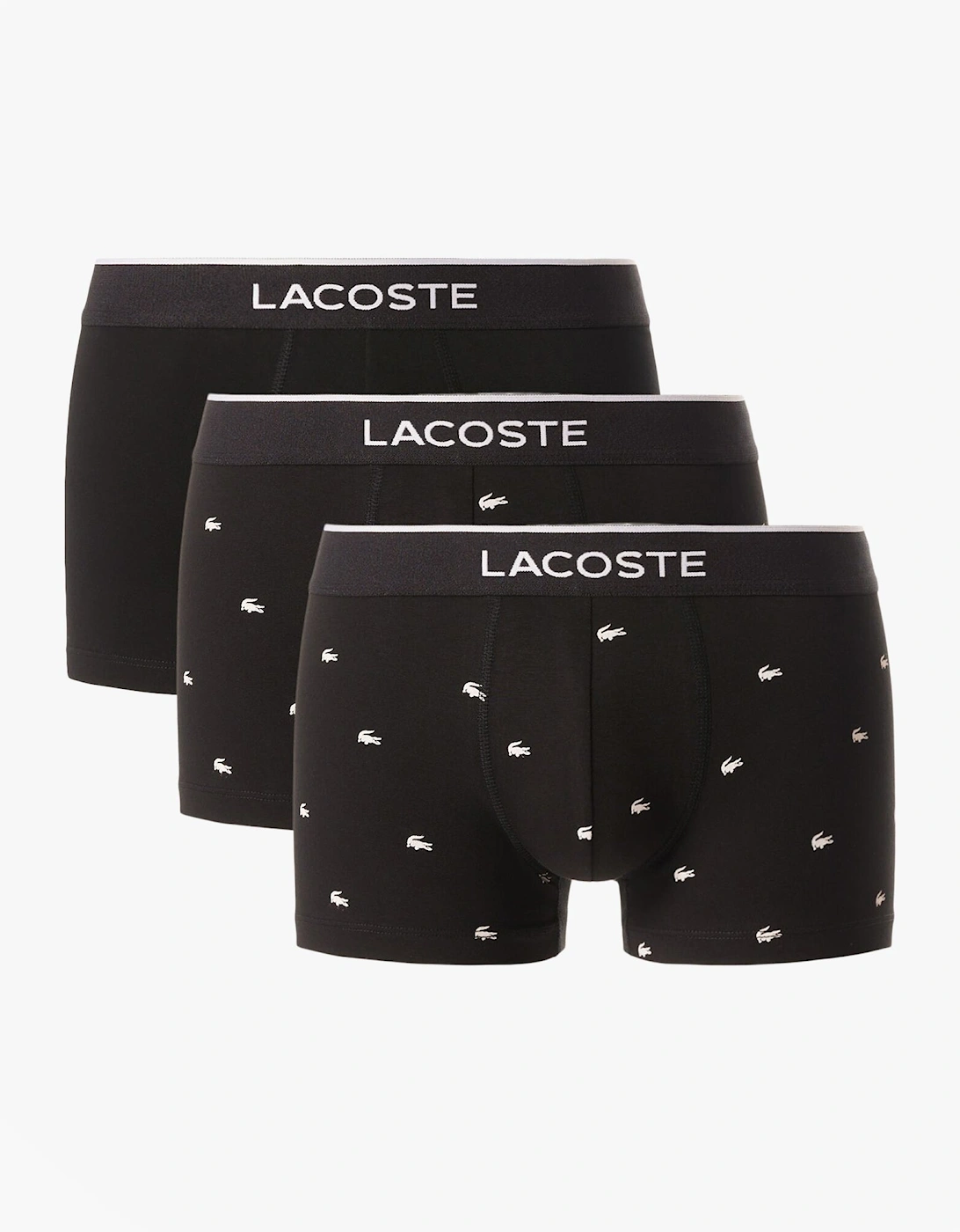 3 Pack Trunks Mens Trunks Black, 5 of 4