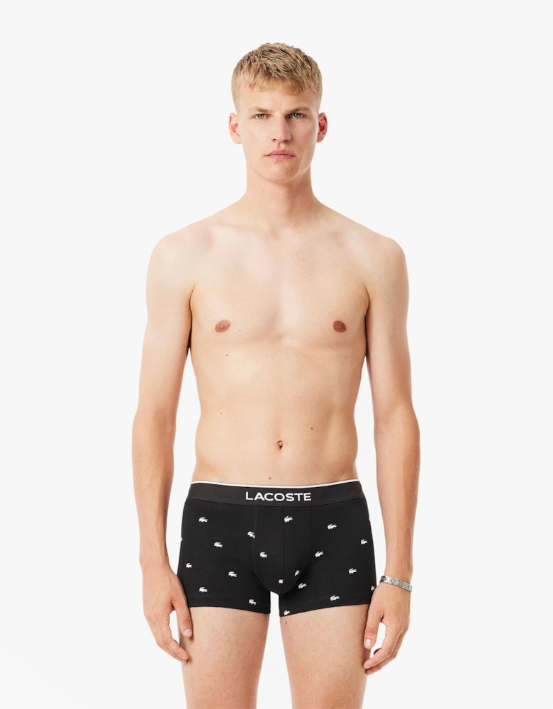 3 Pack Trunks Mens Trunks Black