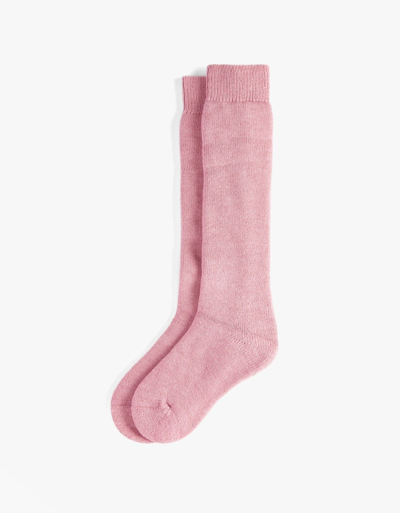 WELLINGTON KNEE Sock Womens Socks Rose Pink