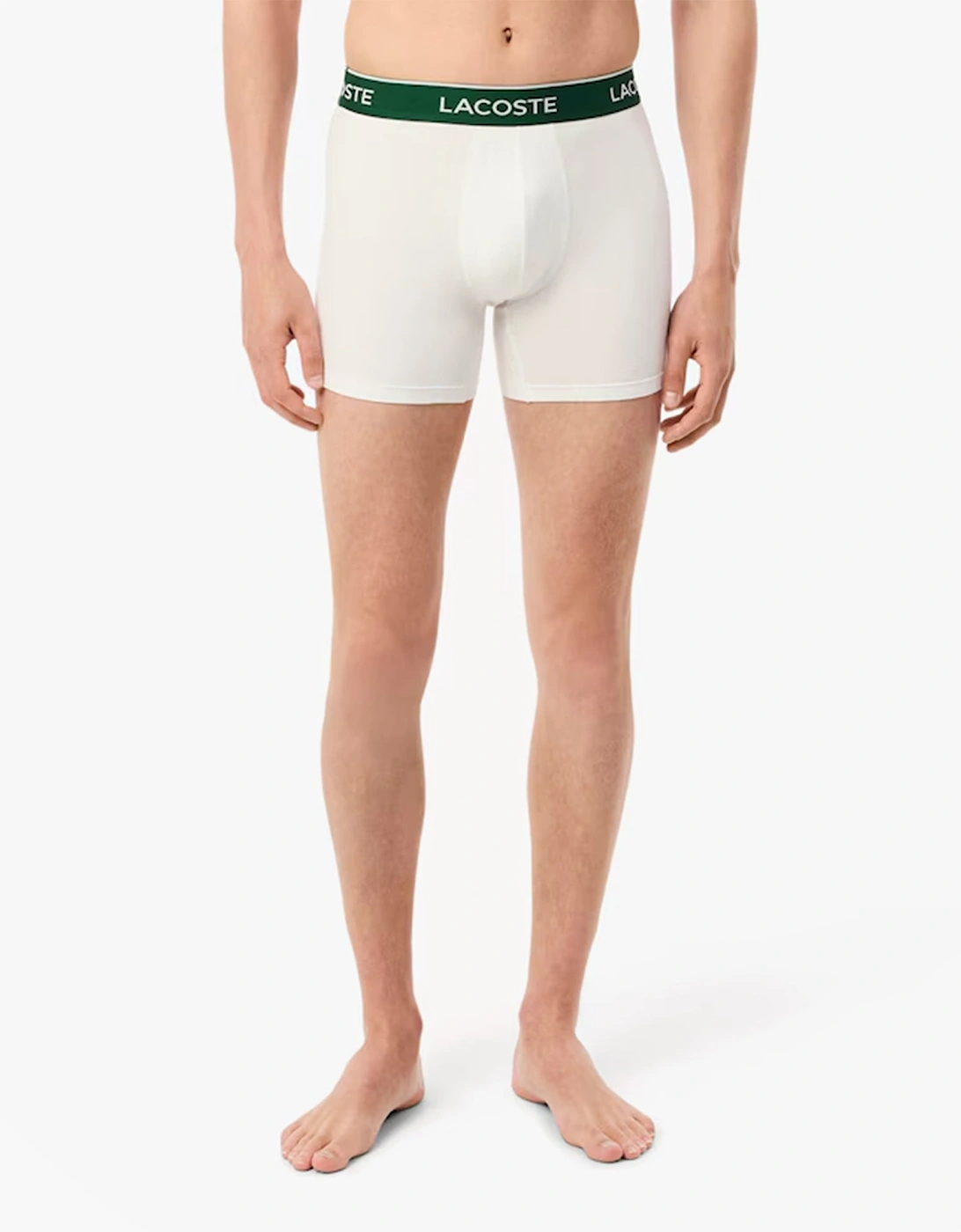3 Pack Boxer Briefs Mens Boxer Briefs Black/White/Silver Chine