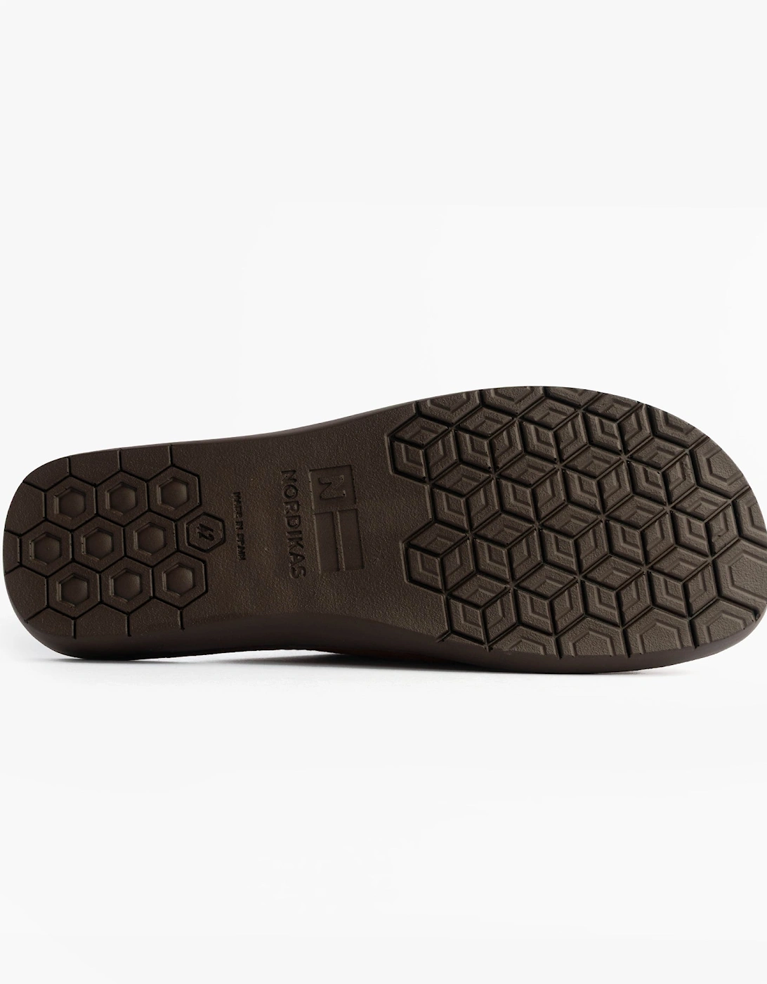 131 DUBLIN Mens Mule Slippers Brown