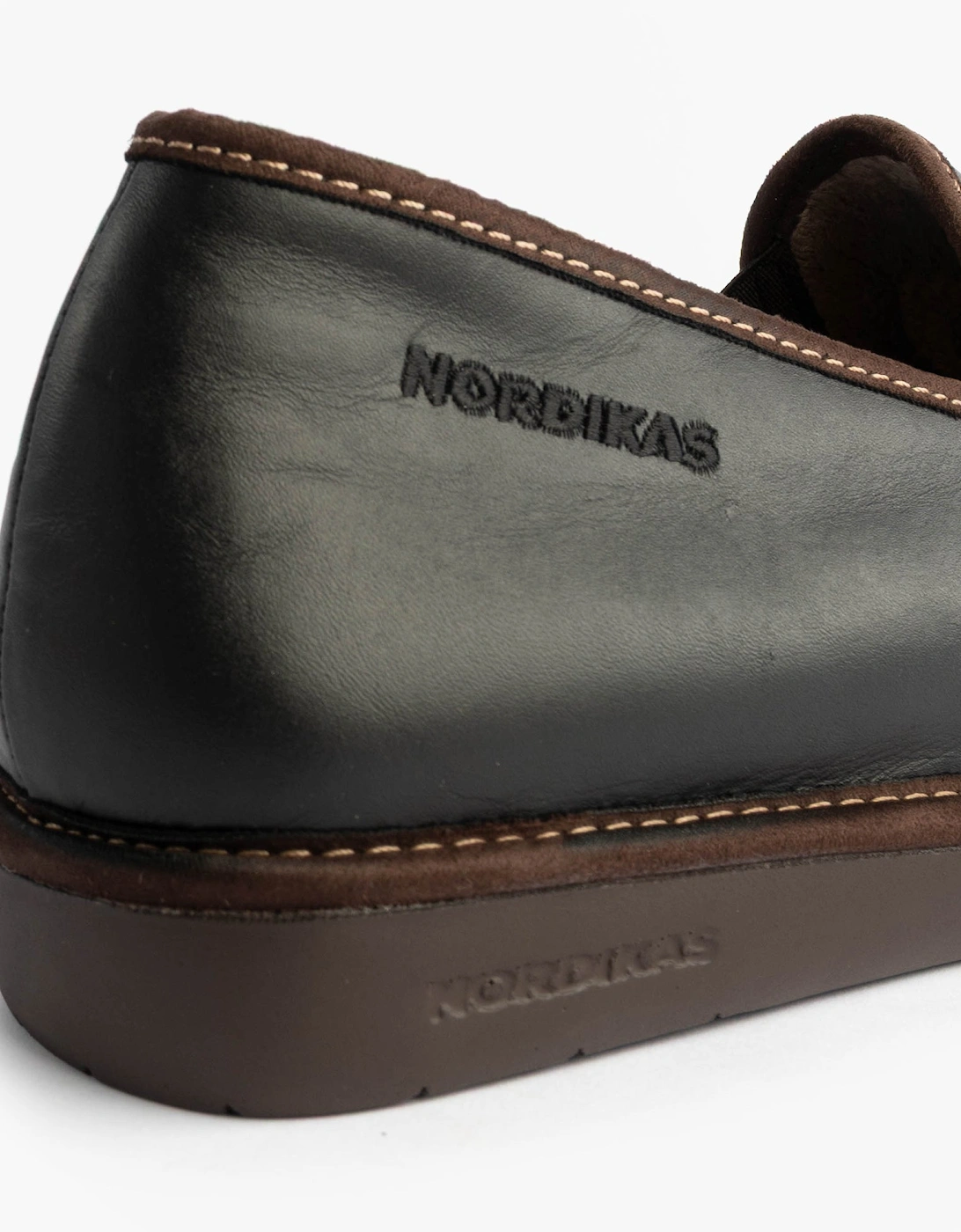 663 DUBLIN Mens Full Slippers Black