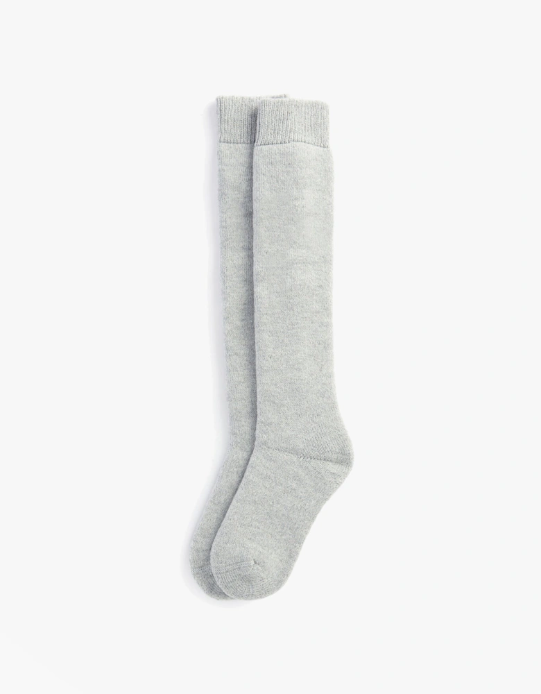 WELLINGTON KNEE Sock Womens Socks Light Grey