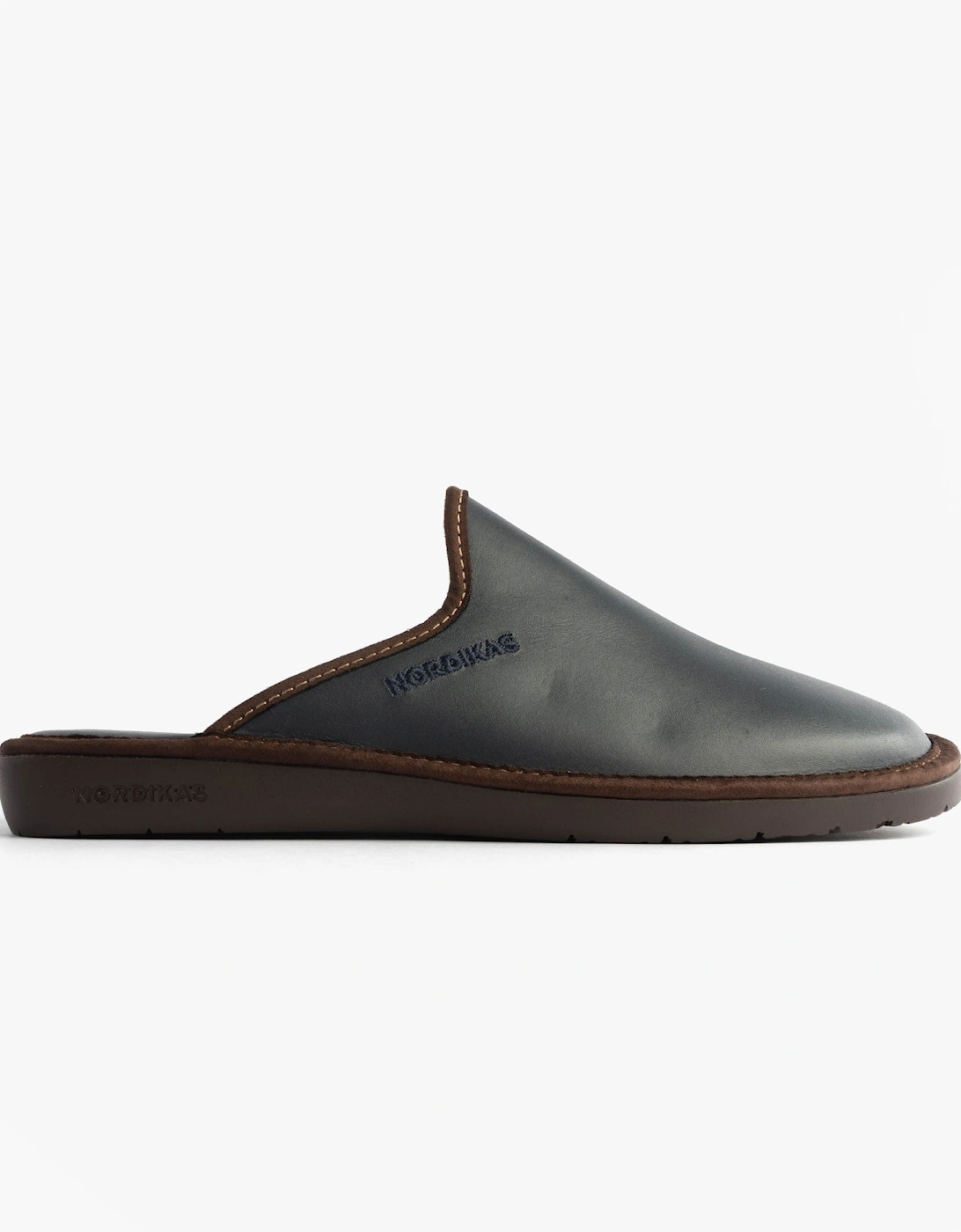 131 DUBLIN Mens Mule Slippers Navy, 7 of 6