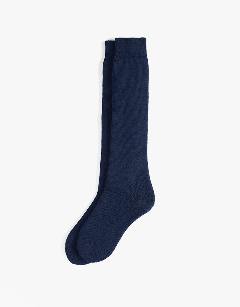 WELLINGTON KNEE Sock Womens Socks Navy