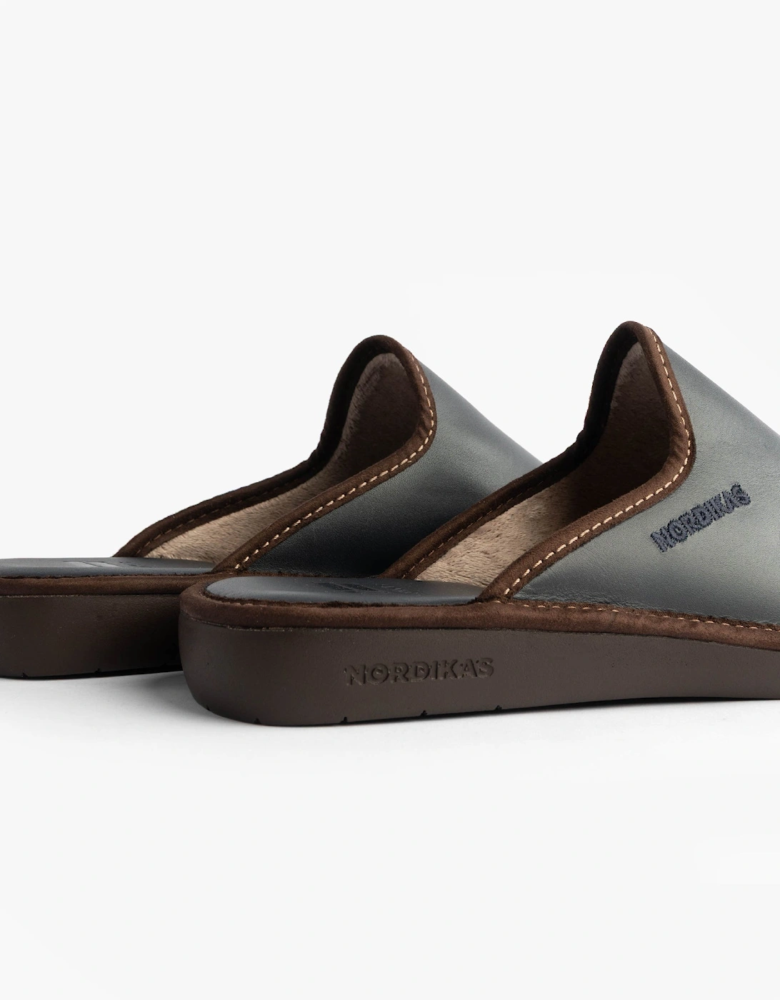 131 DUBLIN Mens Mule Slippers Navy