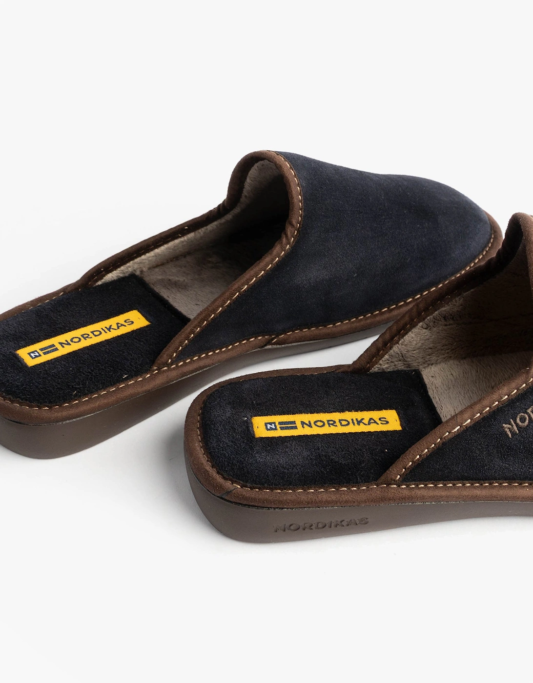 131 DUBLIN Mens Mule Slippers Navy