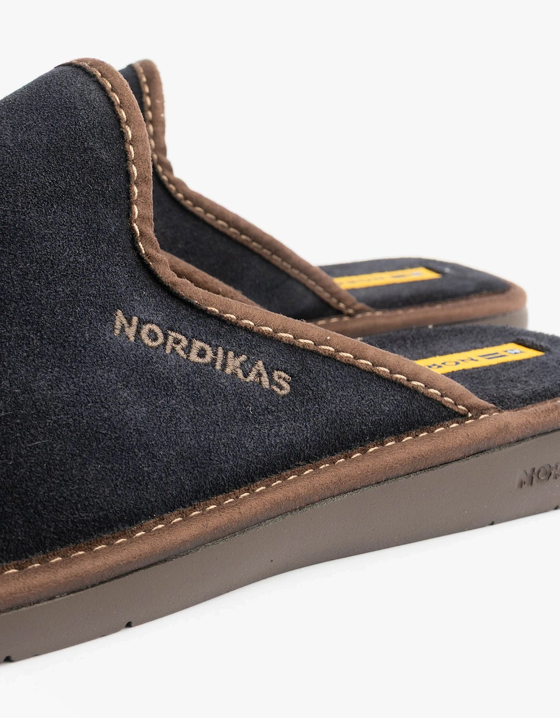 131 DUBLIN Mens Mule Slippers Navy