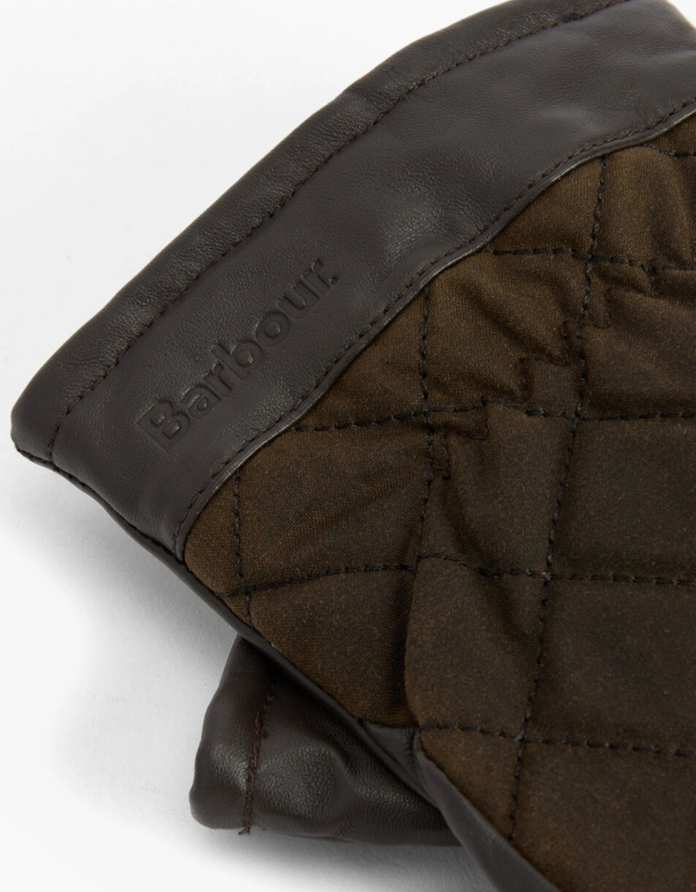 DALEGARTH Mens Gloves Olive/Brown