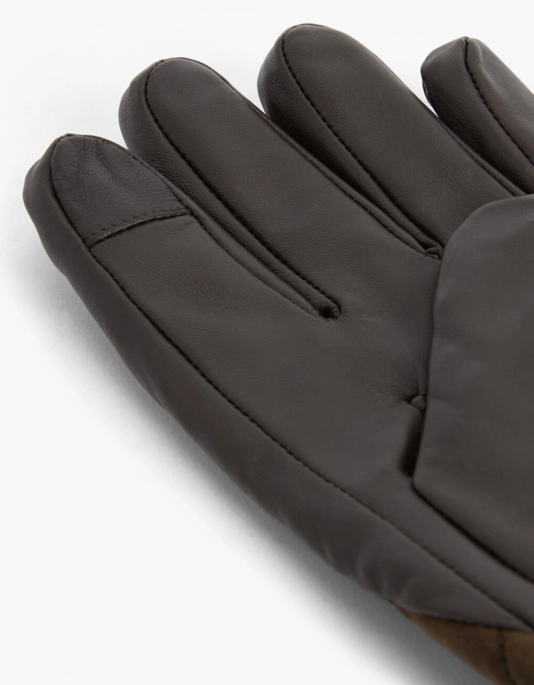 DALEGARTH Mens Gloves Olive/Brown