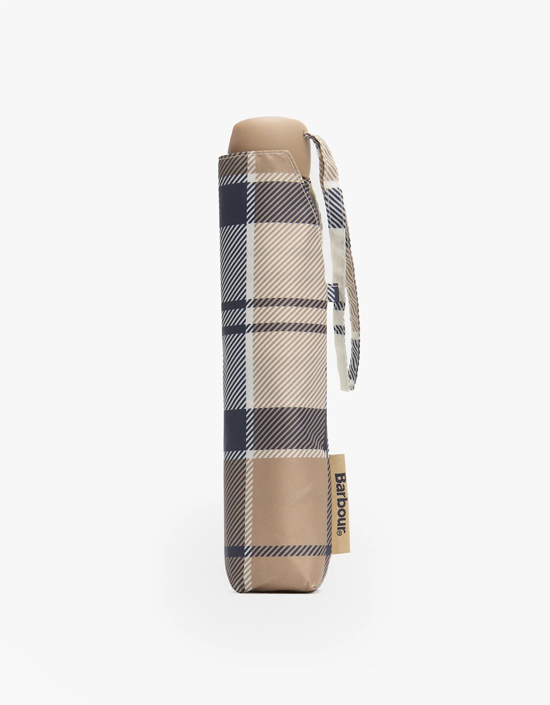 PORTREE Umbrella Hessian Navy Tartan