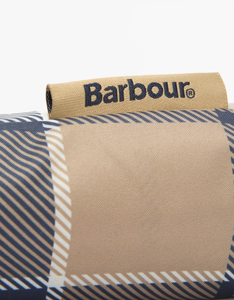 PORTREE Umbrella Hessian Navy Tartan