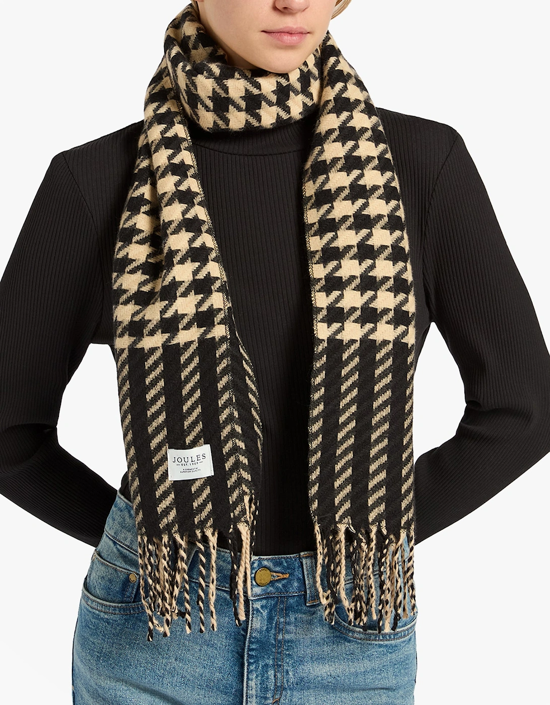 LANGTREE Womens Winter Black/Tan