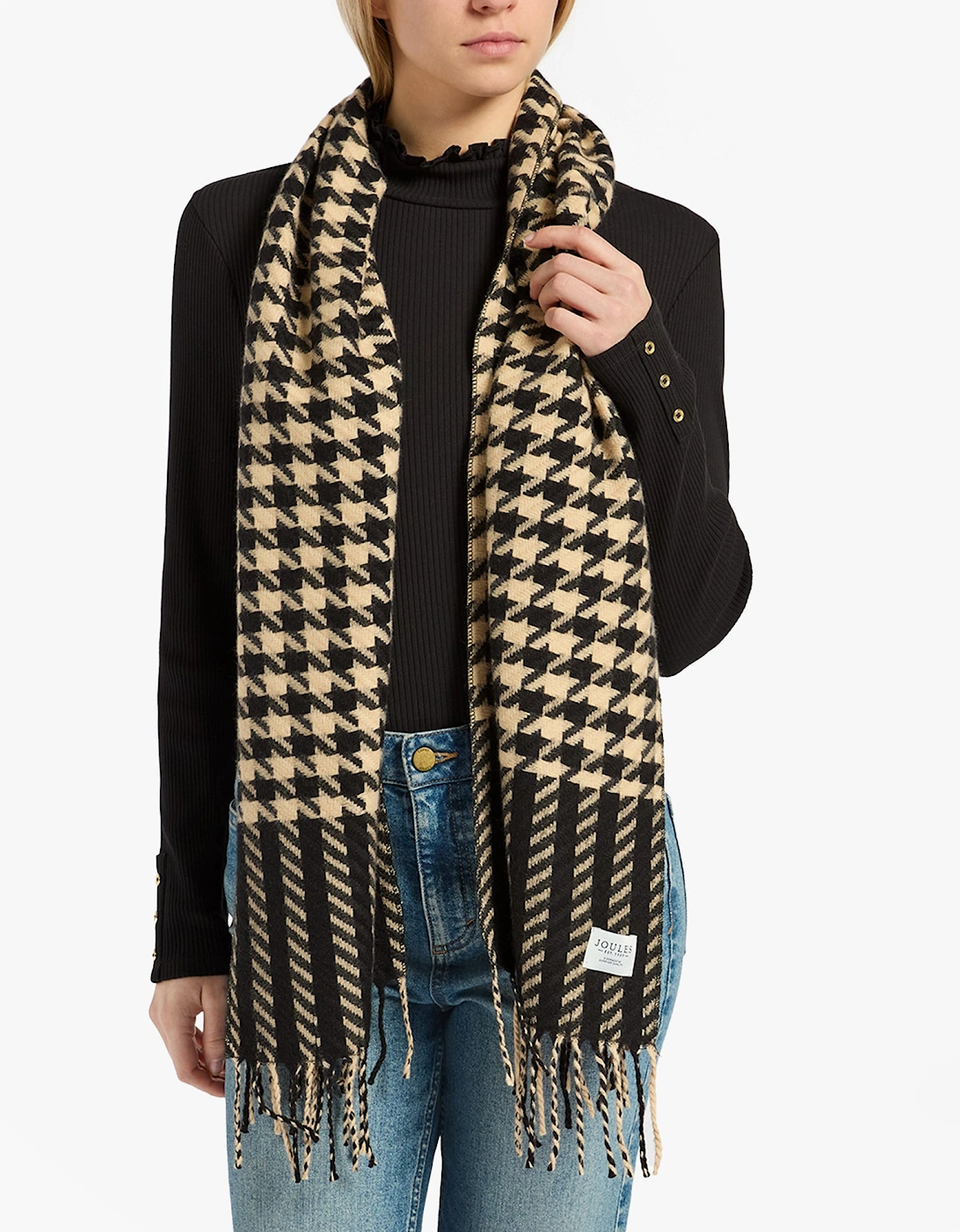 LANGTREE Womens Winter Black/Tan