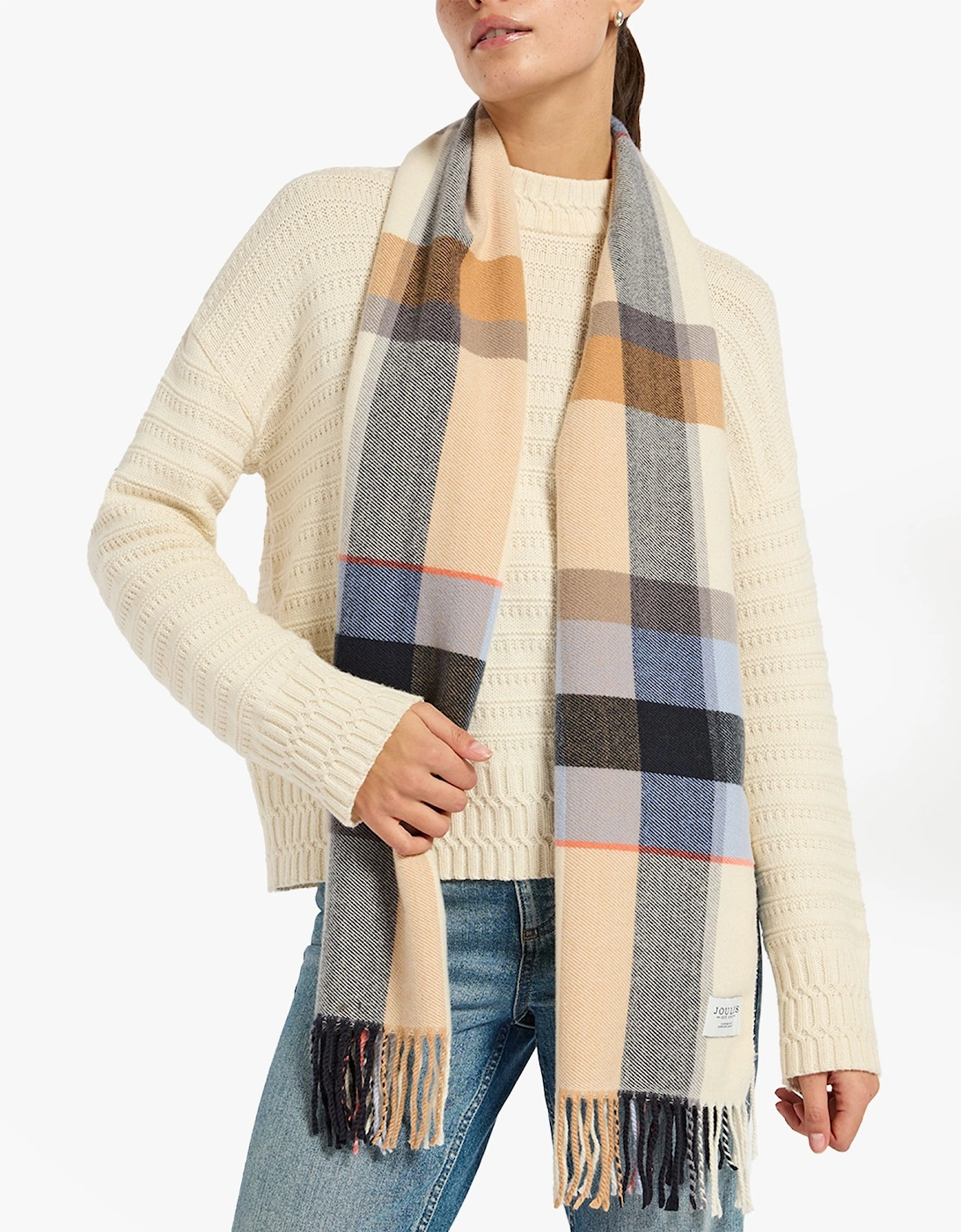 LANGTREE Womens Winter Cream/Blue