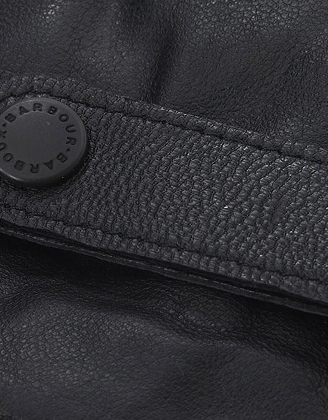 BURNISHED LEATHER THINSULATE Mens Gloves Black