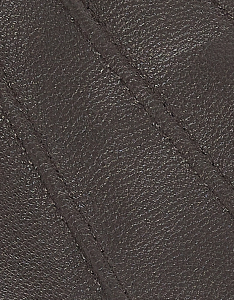 BURNISHED LEATHER THINSULATE Mens Gloves Dark Brown