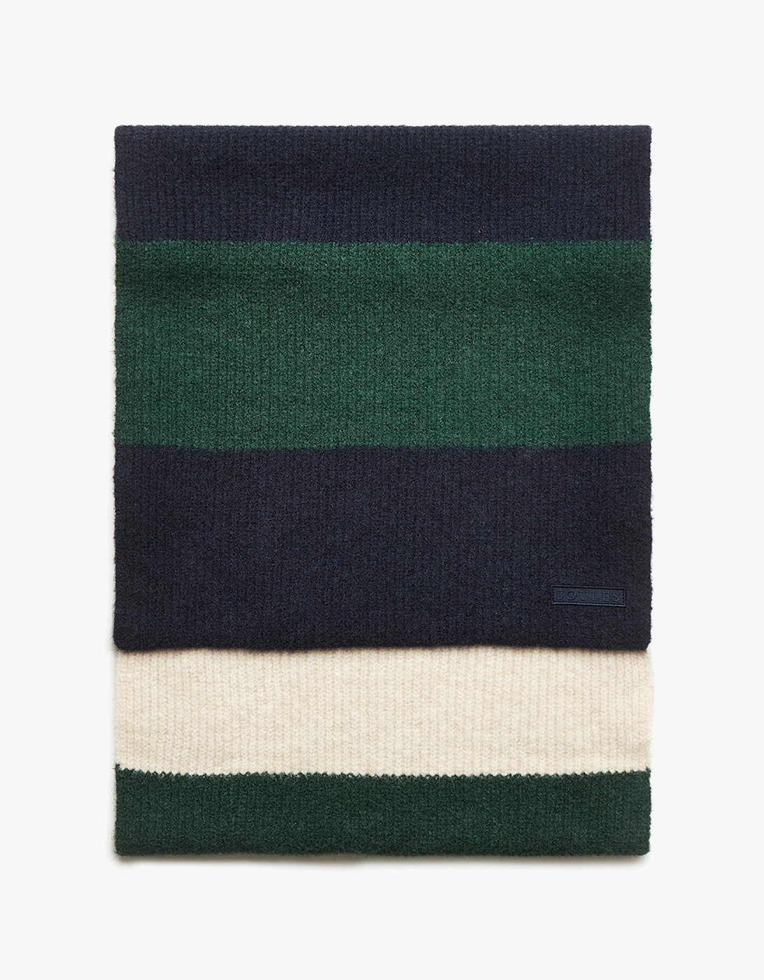 Joules Women's Green Popley Stripe Winter /Blue