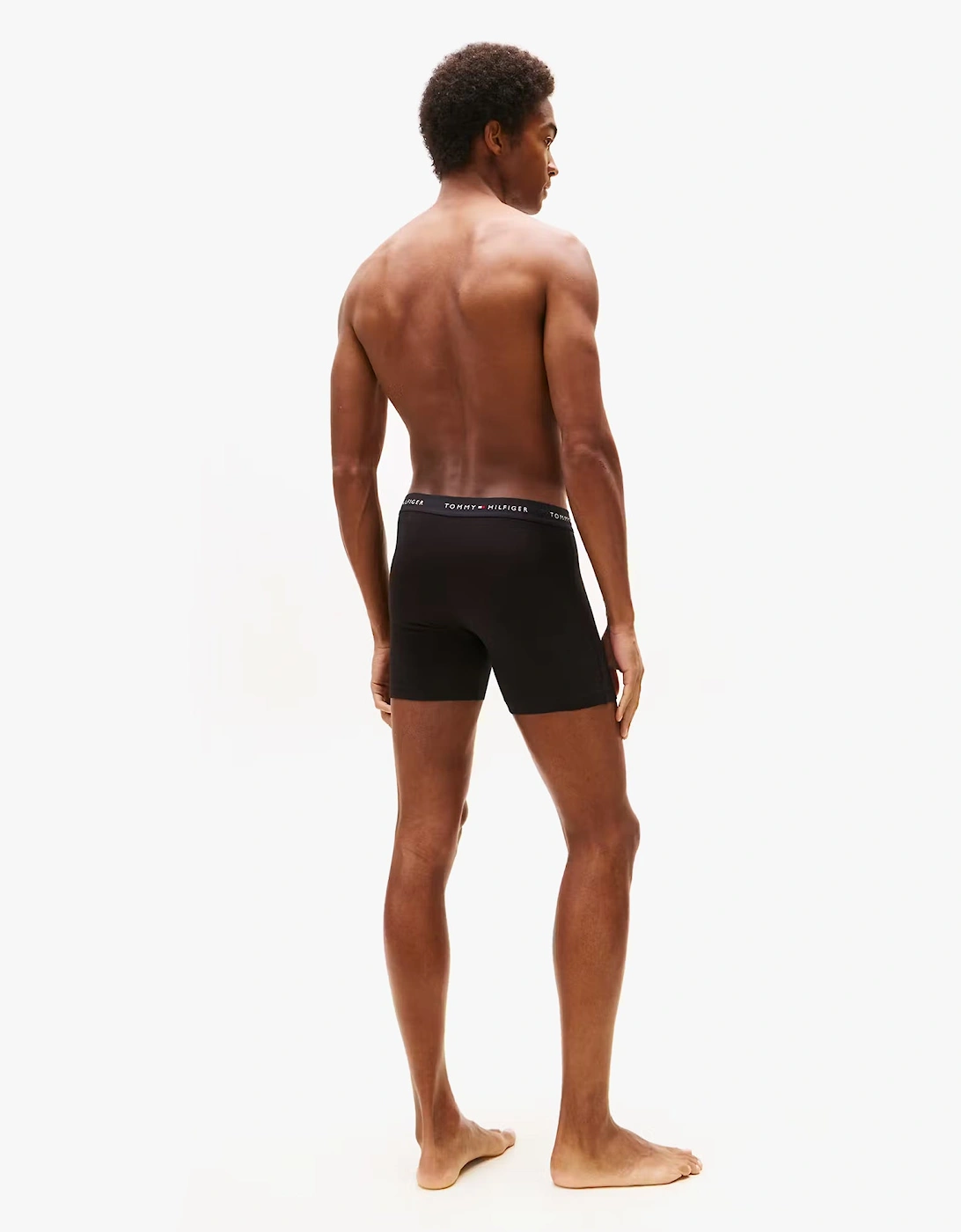 3 Pack Mens BOXER BRIEF Black