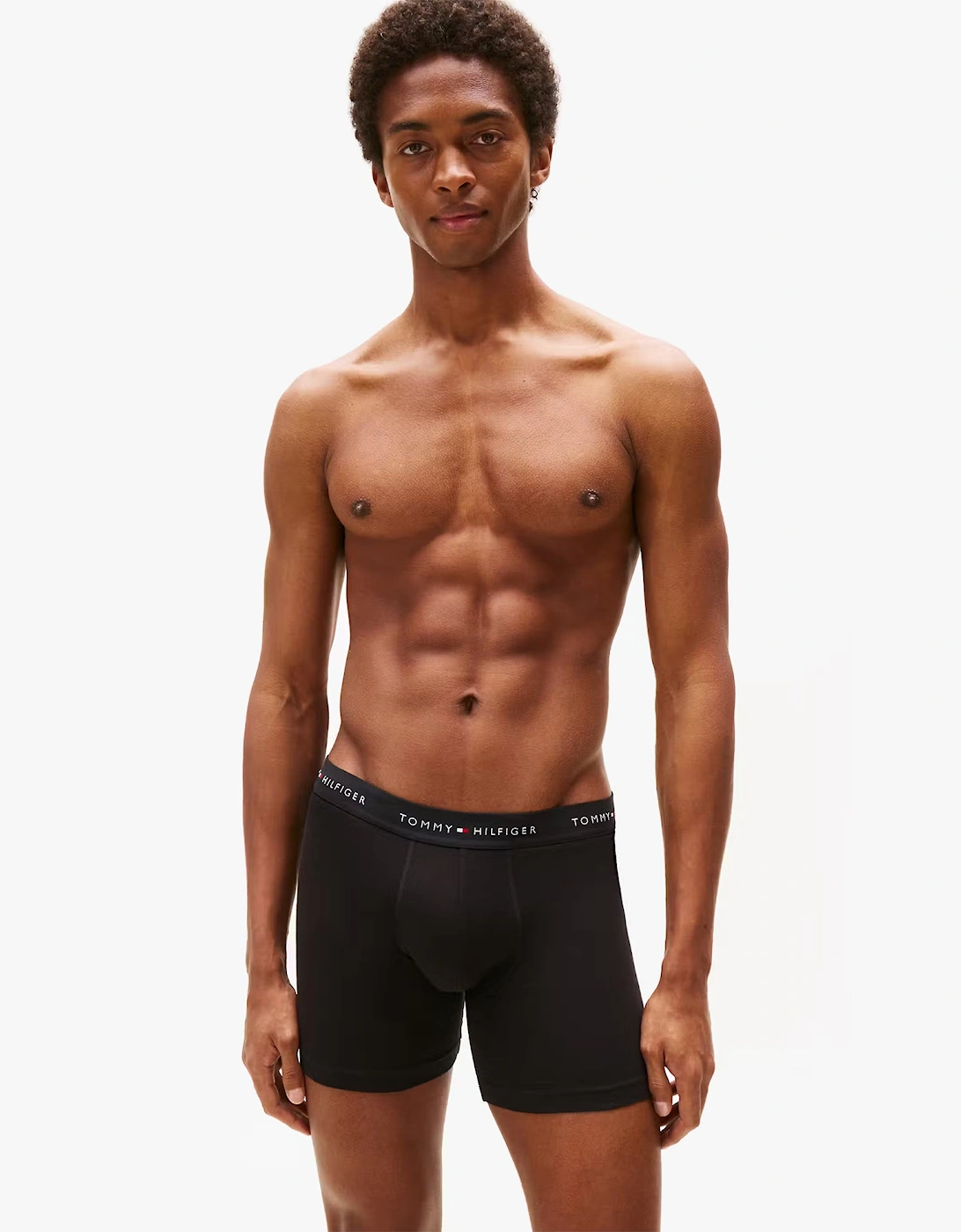 3 Pack Mens BOXER BRIEF Black