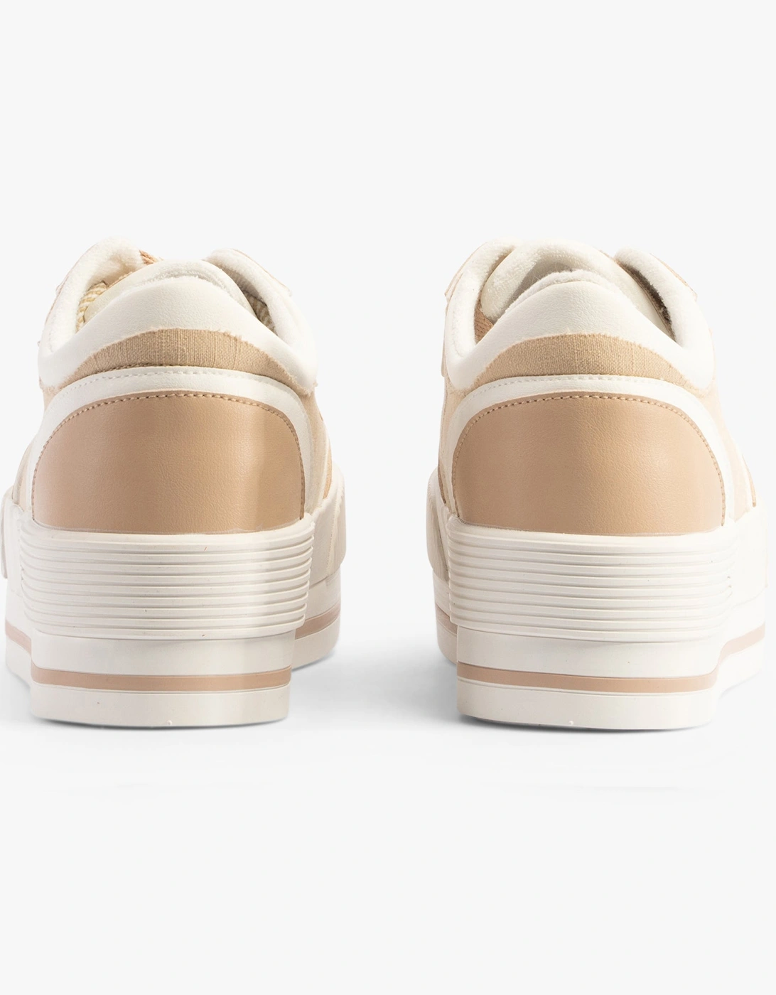 WINK Womens Trainers Camel Combo
