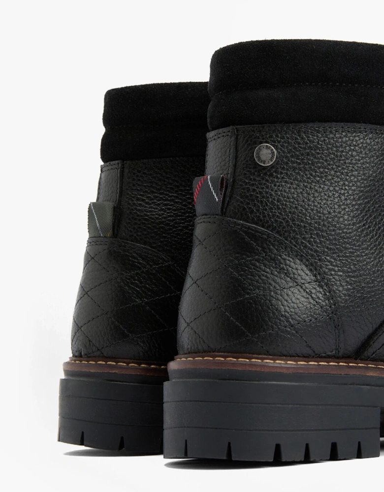 BAMBURGH Womens Hiker Boots Black