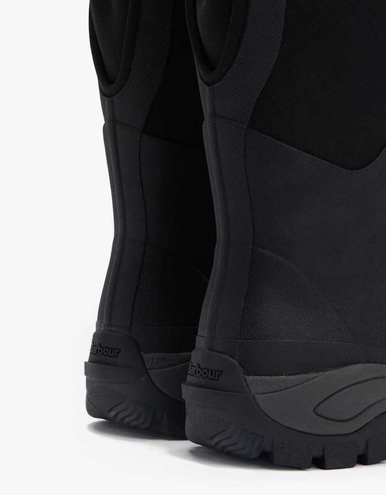 TYNEDALE Mens Tall Wellies Black