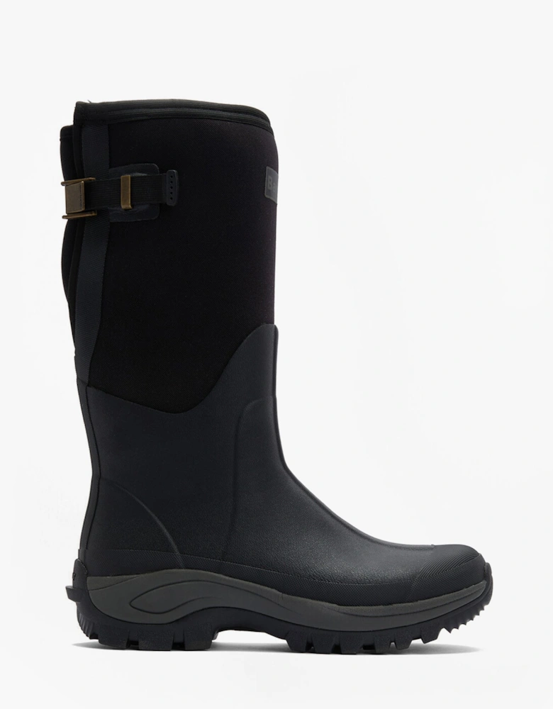 TYNEDALE Mens Tall Wellies Black
