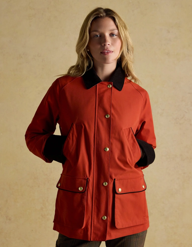 KATHERINE Waterproof Heritage Coat Burnt Orange