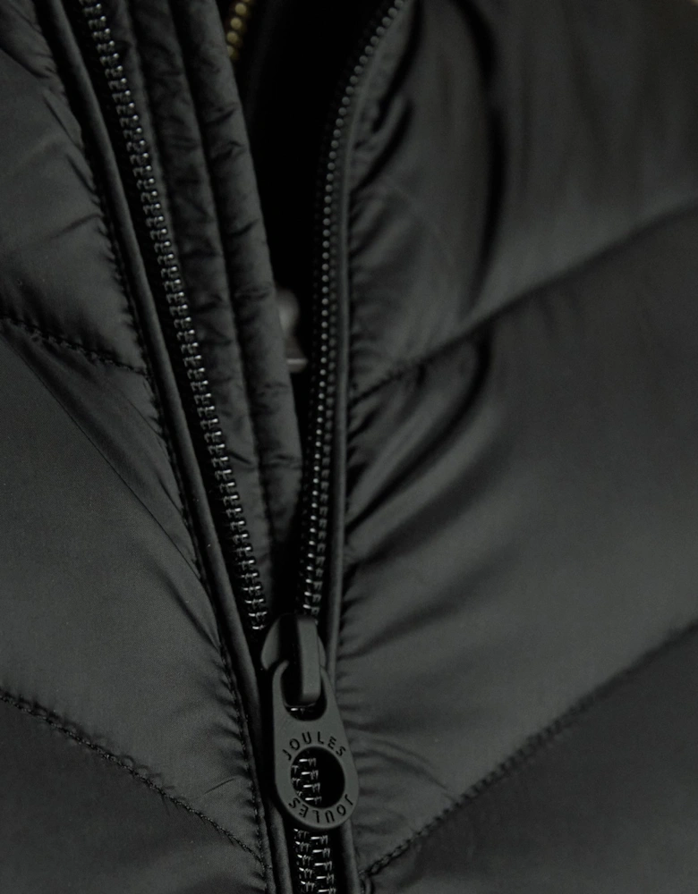 GARRETT Mens Showerproof Padded Gilet Black