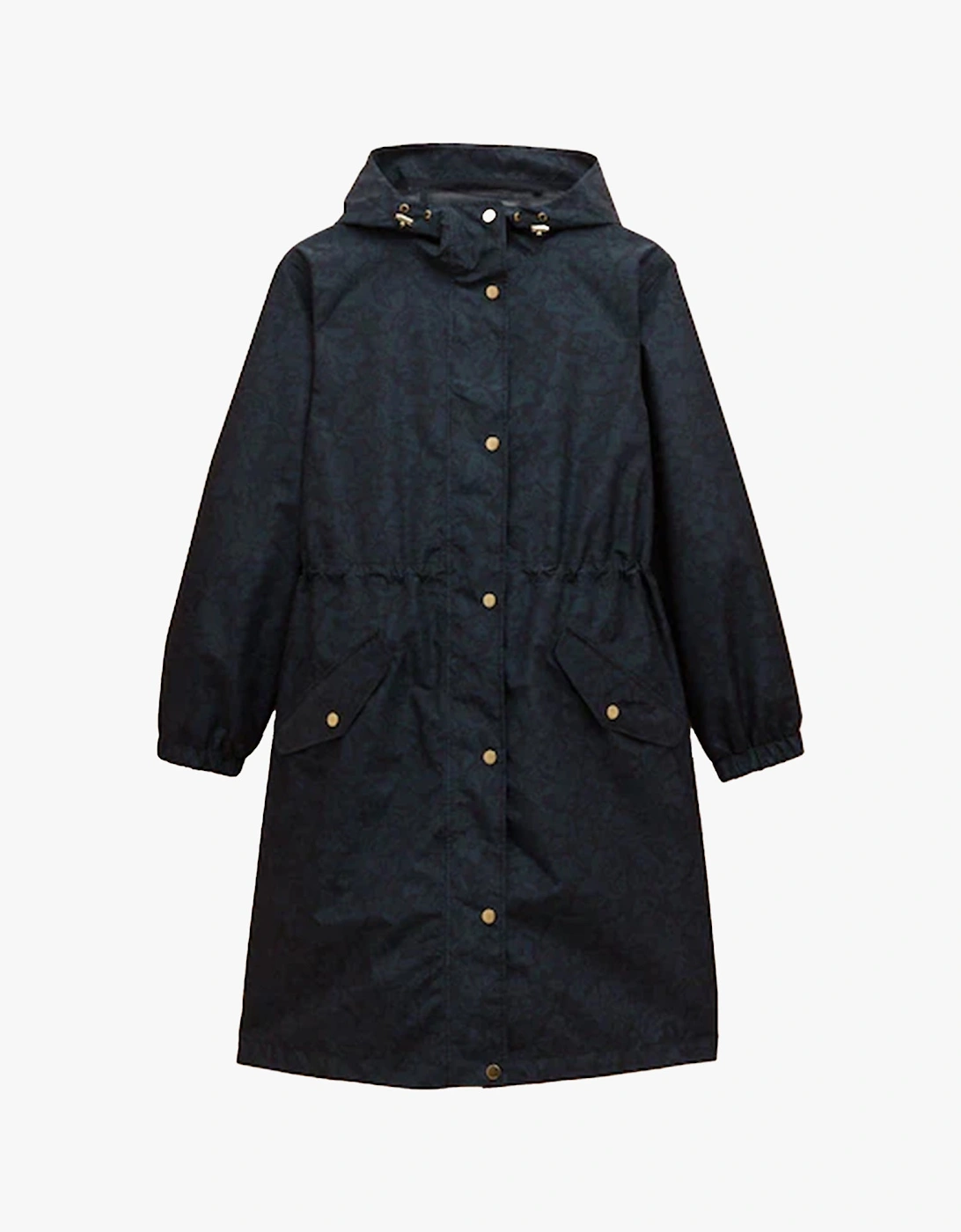 HOLKHAM Womens Raincoat Navy Paisley, 7 of 6