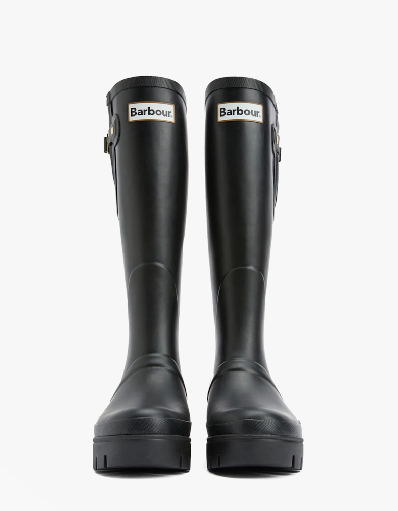 LEIGHTON Womens Tall Wellies Black