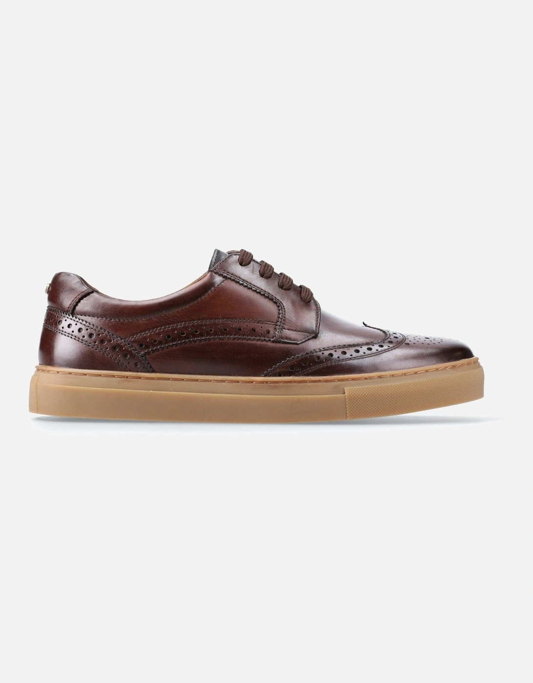 London CLAPTON Mens Shoes Brown, 2 of 1