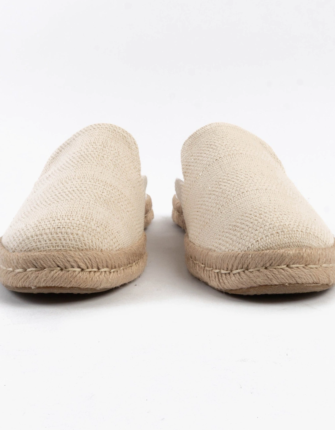 SANTIAGO MULE Womens Espadrille Natural