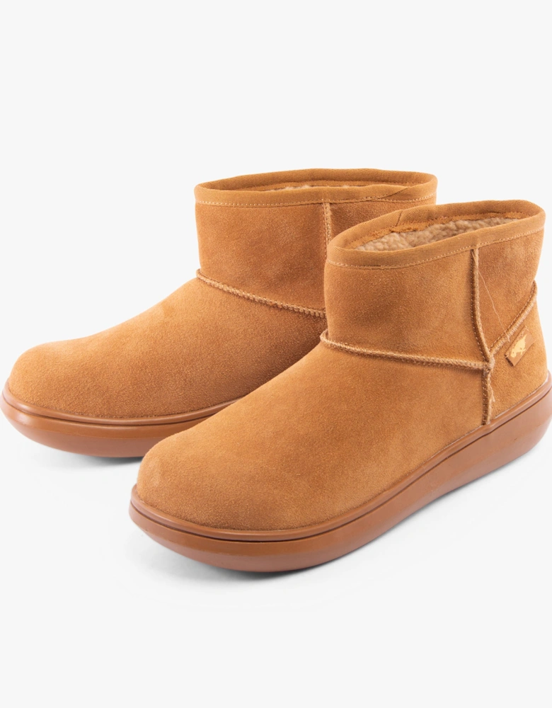 SUGAR RUSH Womens Mini Boots Camel