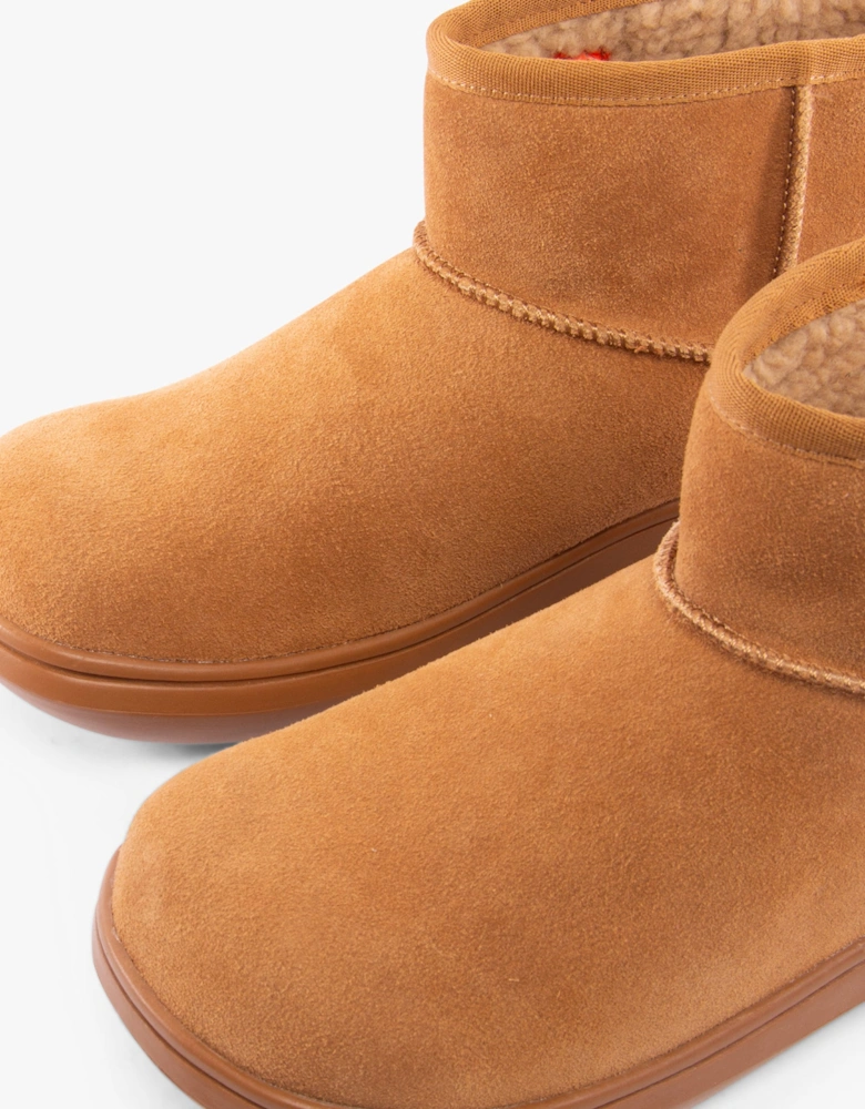 SUGAR RUSH Womens Mini Boots Camel