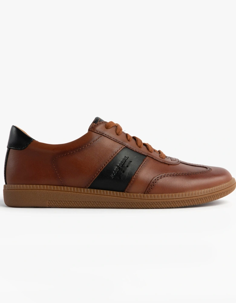 JOLEEN 03 Womens Court Trainers Tan