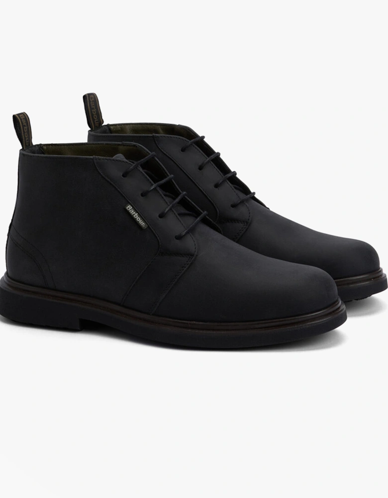 MEAYS Mens Chukka Boots Black