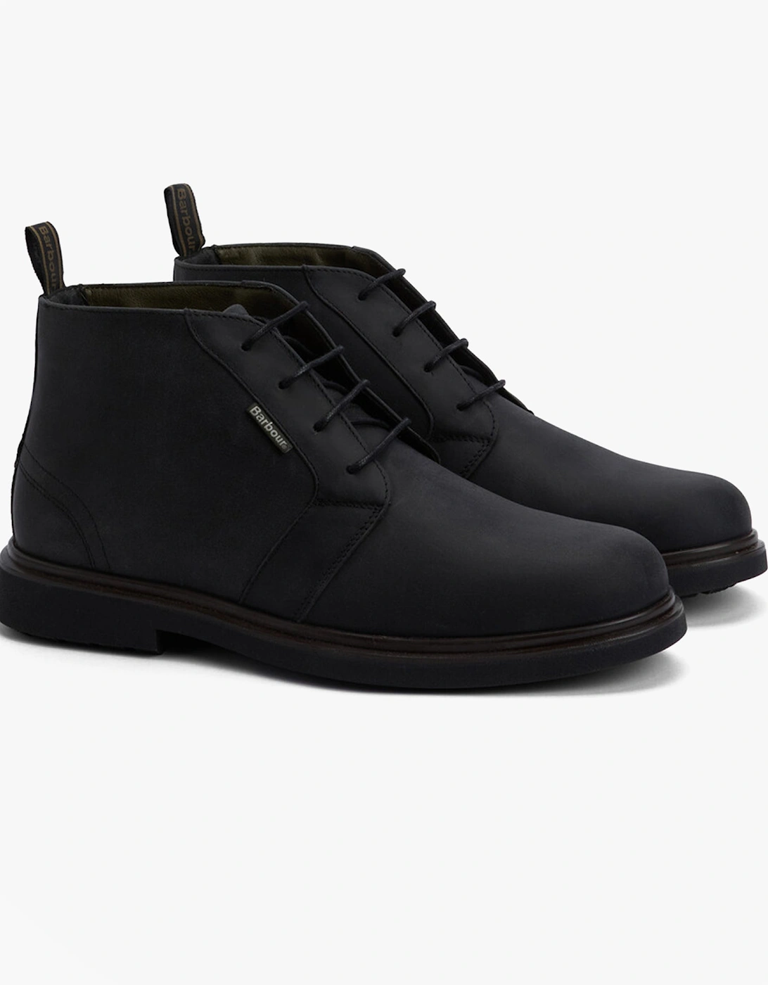 MEAYS Mens Chukka Boots Black