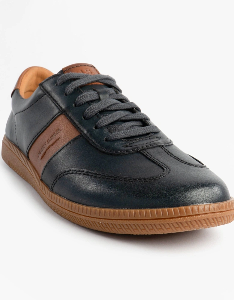 JOLEEN 03 Womens Court Trainers Navy