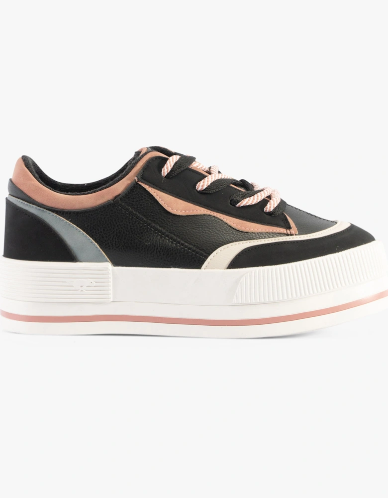 WINK Womens Trainers Black Combo