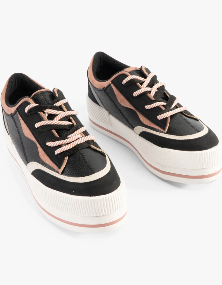 WINK Womens Trainers Black Combo