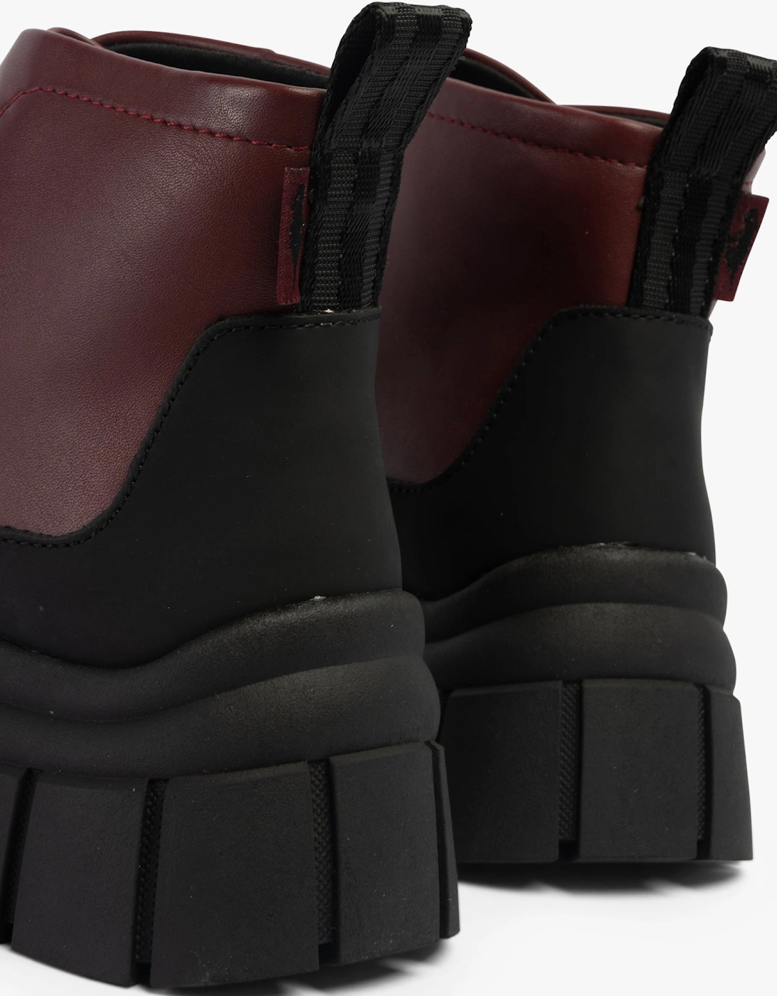 TRUSTY Womens Boots Burgundy