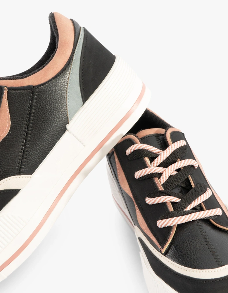 WINK Womens Trainers Black Combo