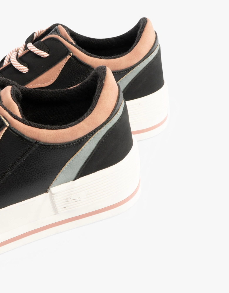 WINK Womens Trainers Black Combo