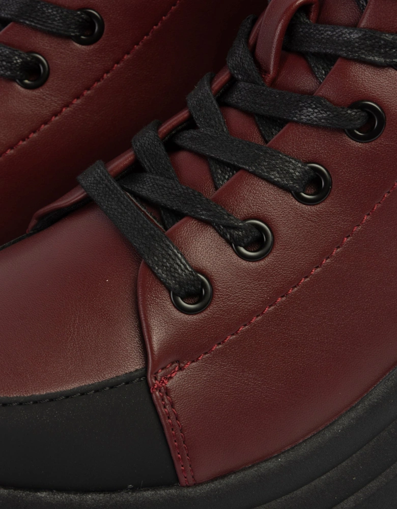 TRUSTY Womens Boots Burgundy