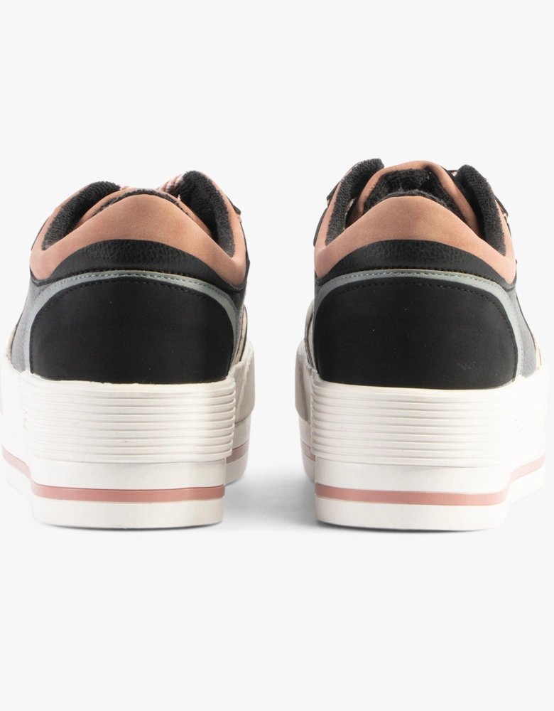 WINK Womens Trainers Black Combo